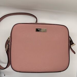 Kate Spade Mauve Crossbody Cammie with Gold Details